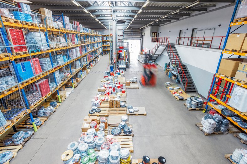 Industriefotografie bei Meinhart: Produktion, Lager und Logistikprozesse