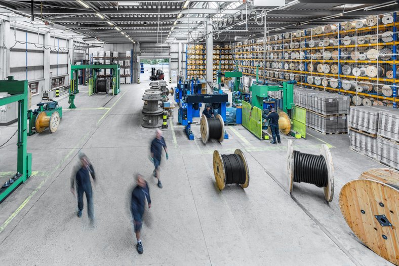 Industriefotografie bei Meinhart: Produktion, Lager und Logistikprozesse