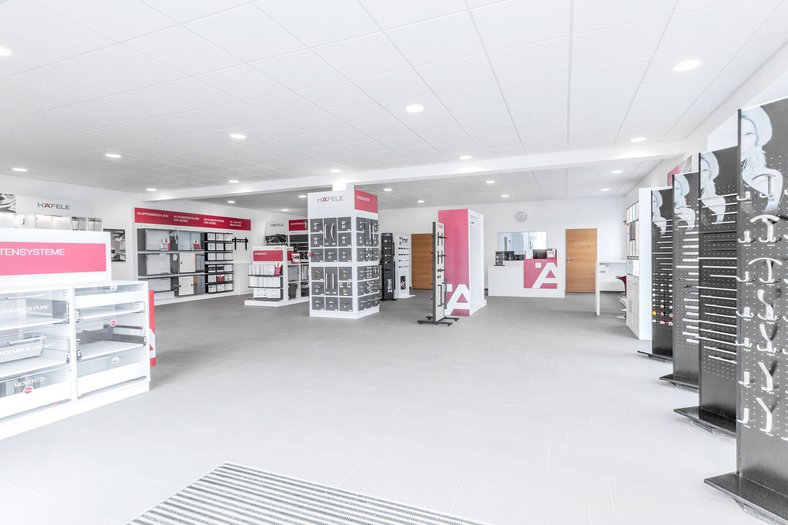 Heimwerkertools Schauraum Werkzeuge Präsentation Innenraum Schauraum Heimwerkertools Werkzeuge Ausstellung Innenraum