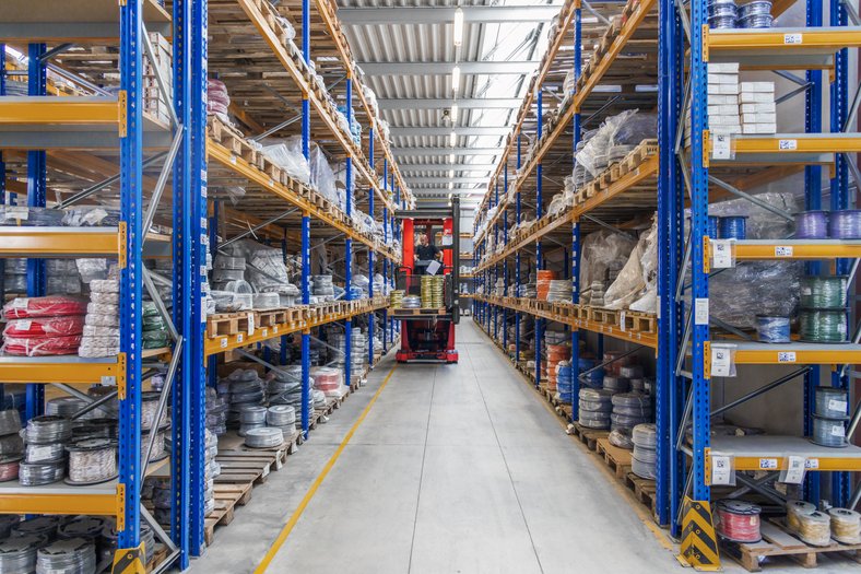 Industriefotografie bei Meinhart: Produktion, Lager und Logistikprozesse